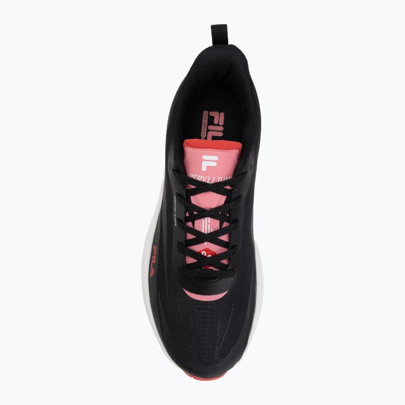 Dámske topánky FILA Beryllium black/fiery red 5