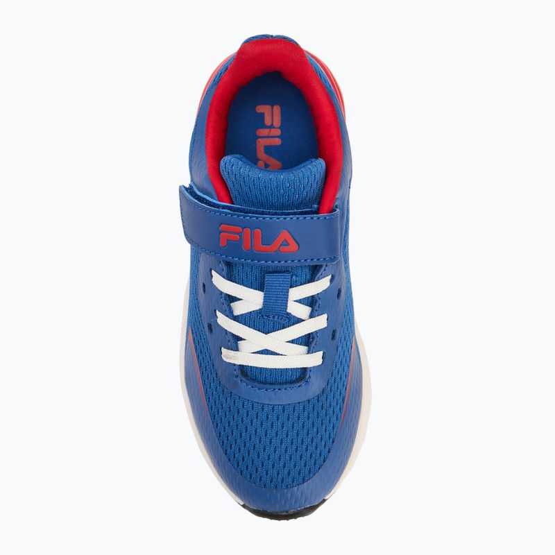 Detské topánky FILA Crusher V blue quartz / fila red 5