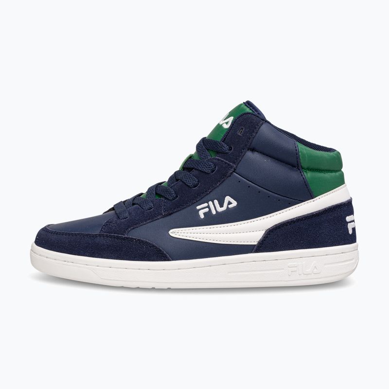 Detské topánky FILA Crew Mid fila navy/verdant green 2