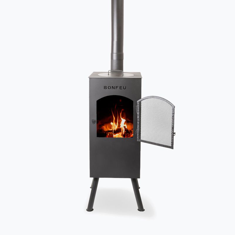 Záhradný krb BonFeu BonCarré black 2