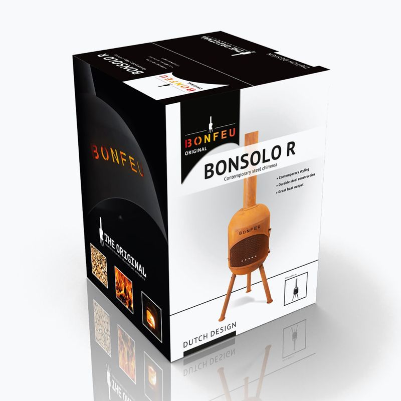 Záhradný krb BonFeu Bonsolo corten 7