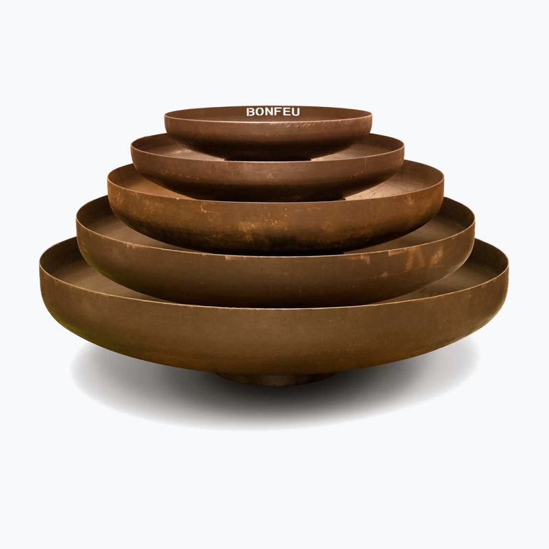 Záhradný krb BonFeu BonBowl corten 4