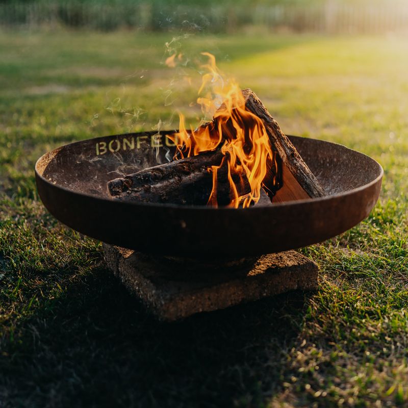 Záhradný krb BonFeu BonBowl corten 10