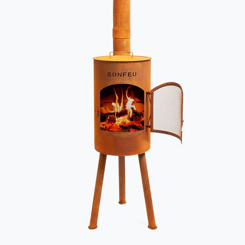 Záhradný krb BonFeu BonGiano SP corten 2