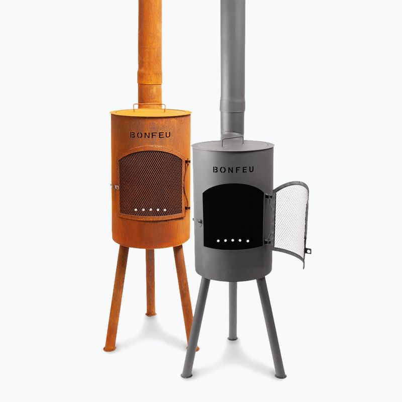 Záhradný krb BonFeu BonGiano SP corten 4