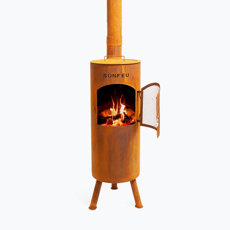 Záhradný krb BonFeu Bongiano LP corten 2