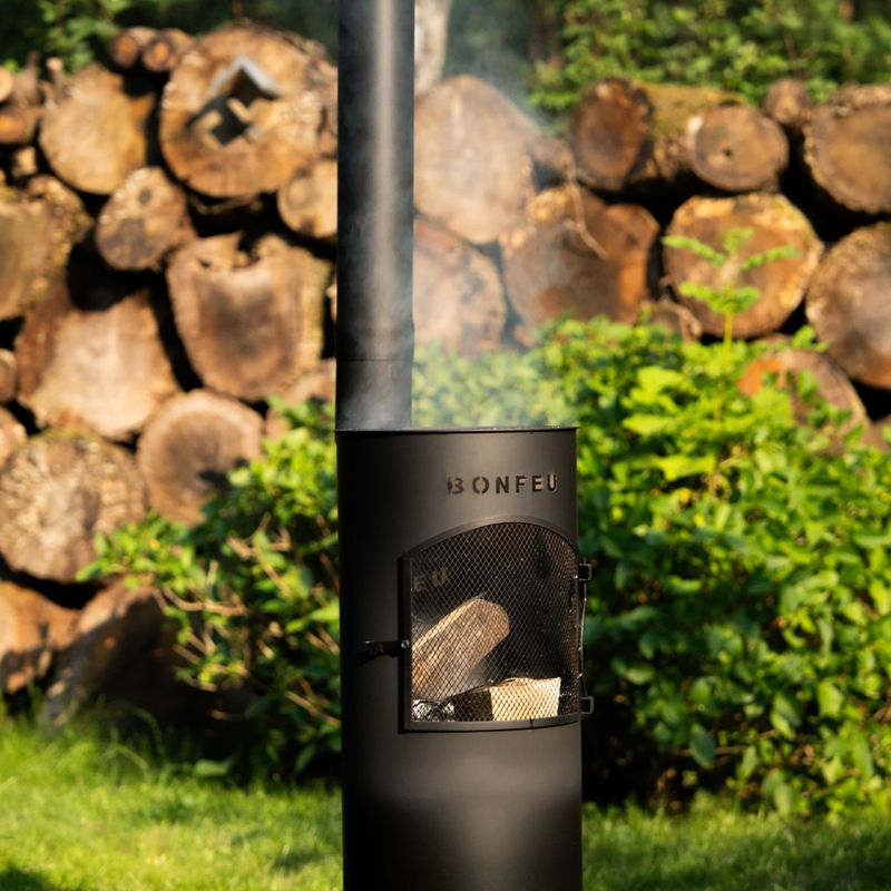 Záhradný krb BonFeu Bongiano LP corten 9