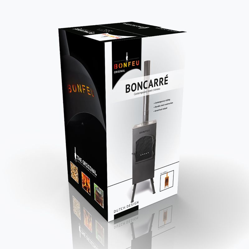 Záhradný krb BonFeu BonCarré corten 6
