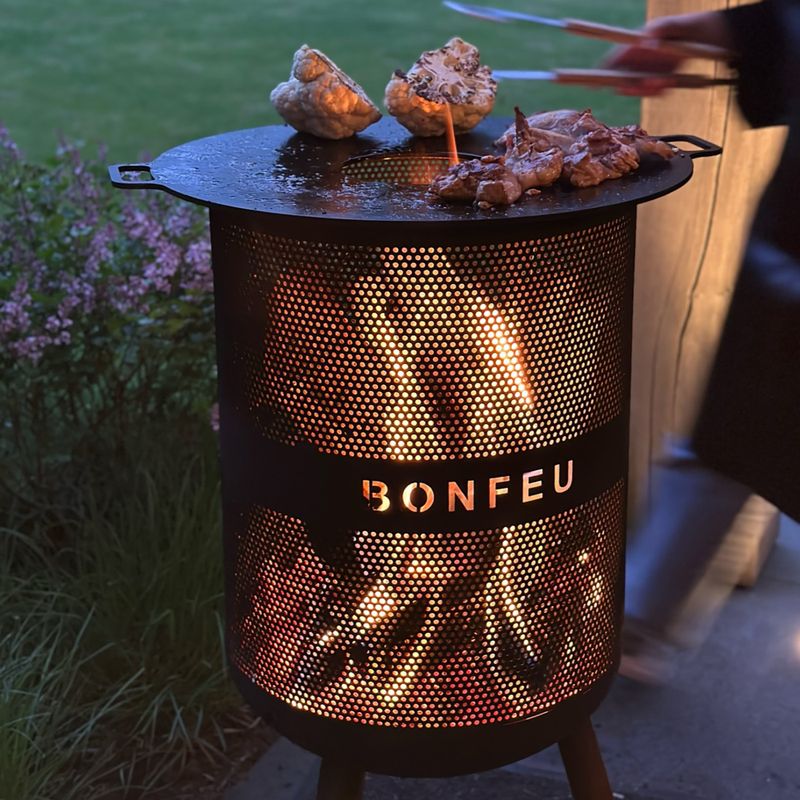 Záhradné ohnisko BonFeu BonVes black 10