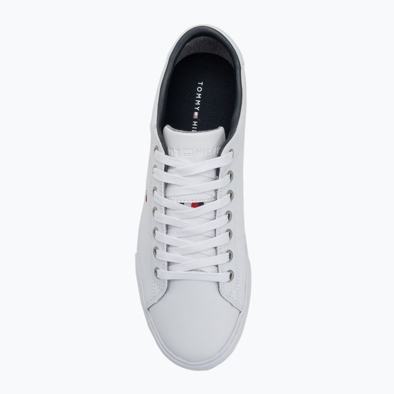 Pánske topánky Tommy Hilfiger Essential Leather Sneaker white 5