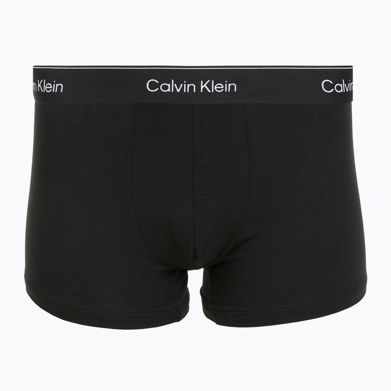 Boxerky Calvin Klein LV00NB4392 Trunk 3 páry black/dyed to mach/white 2