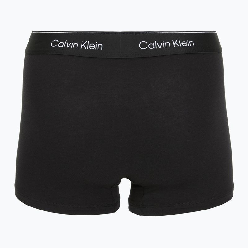 Boxerky Calvin Klein LV00NB4393 Trunk 5 párov black/dyed to mach/white 3