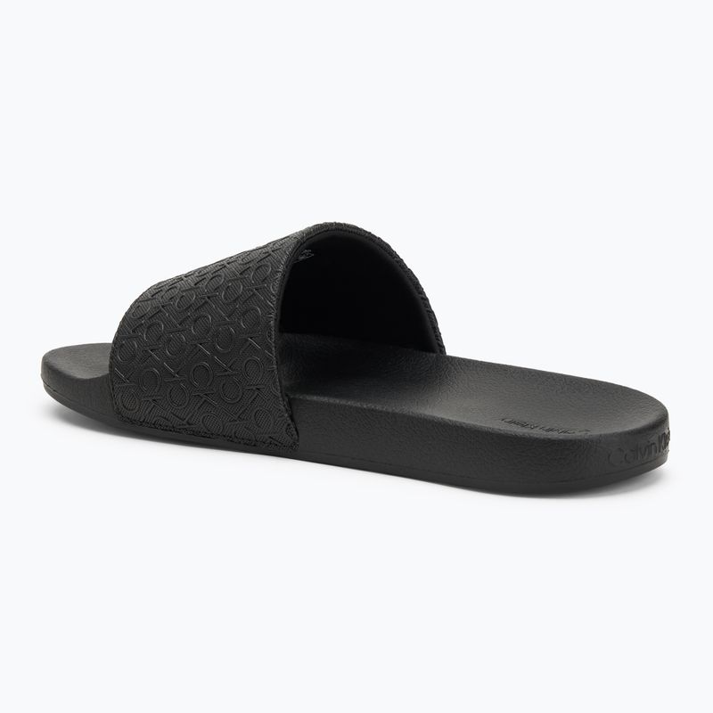 Pánske šľapky Calvin Klein HM0HM01968 Pool Slide Mono Triple Black 3