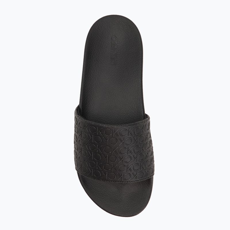 Pánske šľapky Calvin Klein HM0HM01968 Pool Slide Mono Triple Black 5