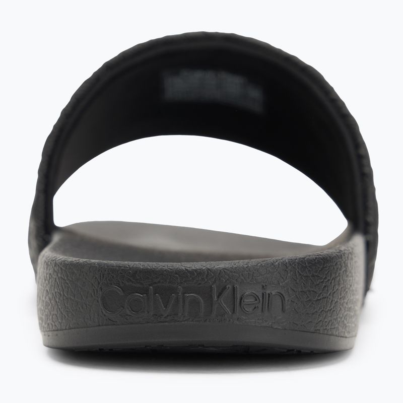 Pánske šľapky Calvin Klein HM0HM01968 Pool Slide Mono Triple Black 6