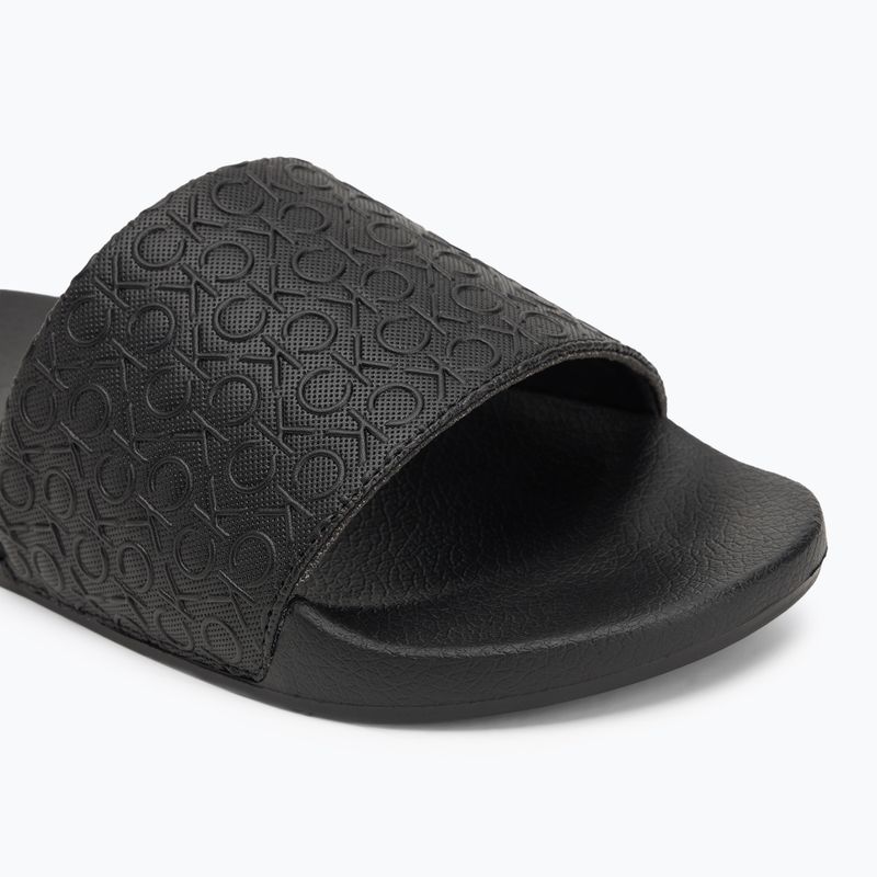 Pánske šľapky Calvin Klein HM0HM01968 Pool Slide Mono Triple Black 7