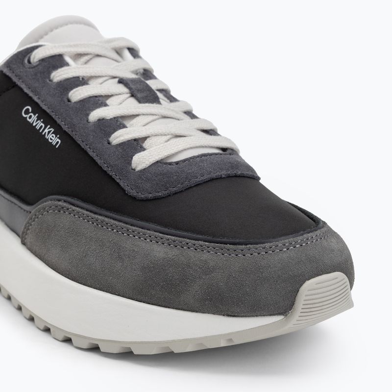Pánske topánky Calvin Klein HM0HM01714 Low Top Lace Up Repreve Mix Formal Gray/Eggshell/Creamy White 7