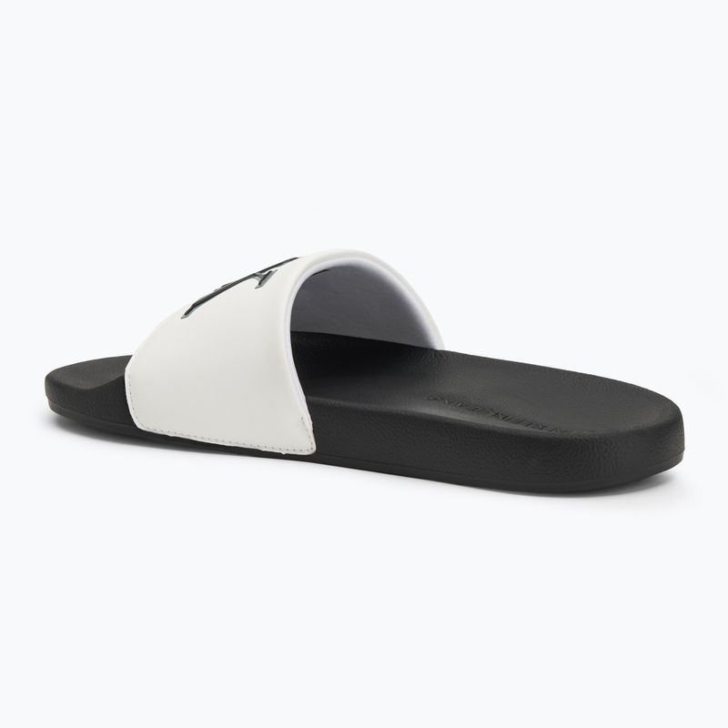 Pánske šľapky Calvin Klein YM0YM01281 Jelly Mono PU Bright White/Black 3