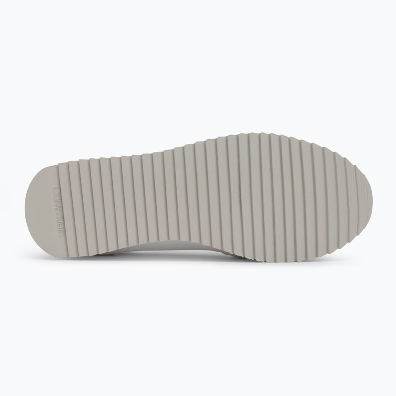 Dámske topánky Calvin Klein YW0YW01644 Runner Laceup Sock Mg Nylon Mix Bright White/Black 4