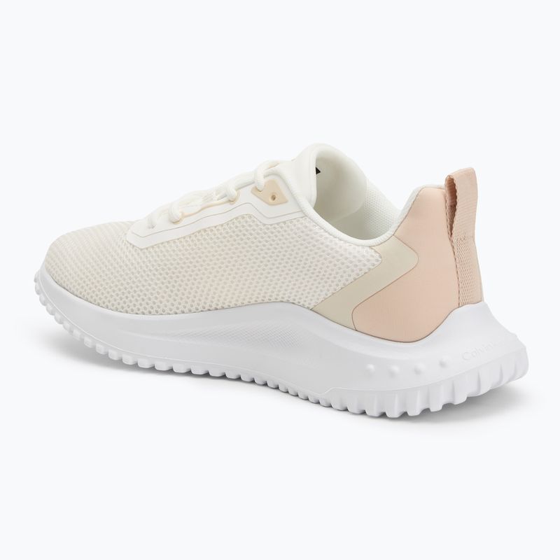 Dámske topánky Calvin Klein YW0YW01851 Eva Runner L-Up Mix Mesh Logo Ck bright white/black 3