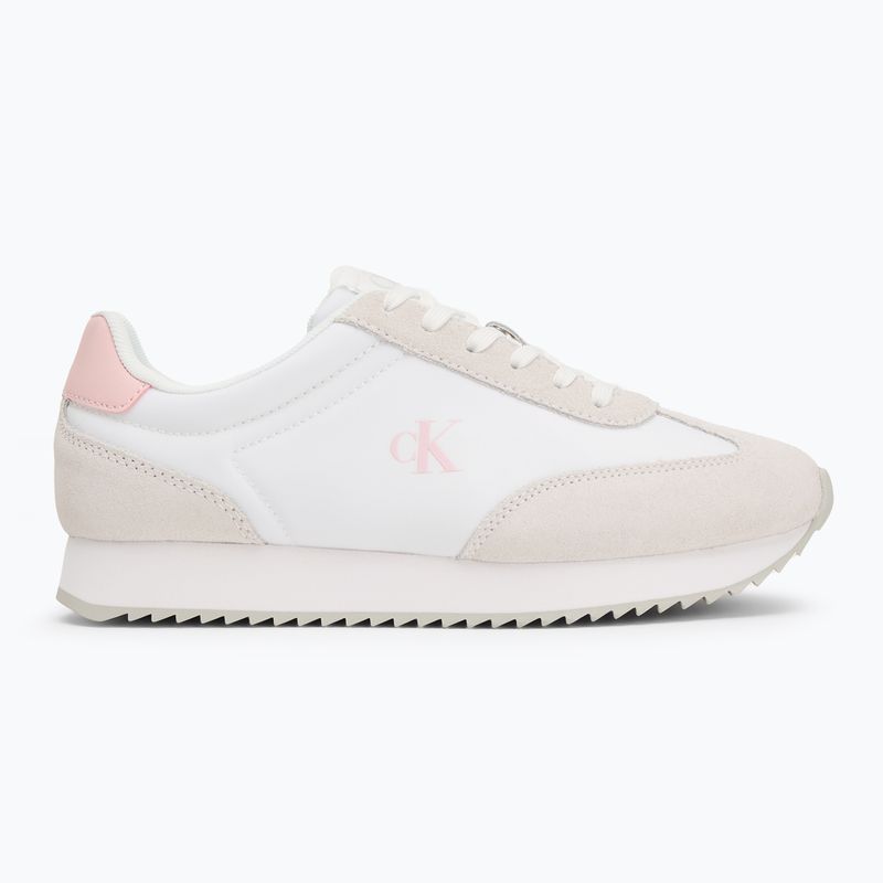Dámske topánky Calvin Klein YW0YW01828 Caleup Mg Nylon Mix Bright White/Sweet Pink 2