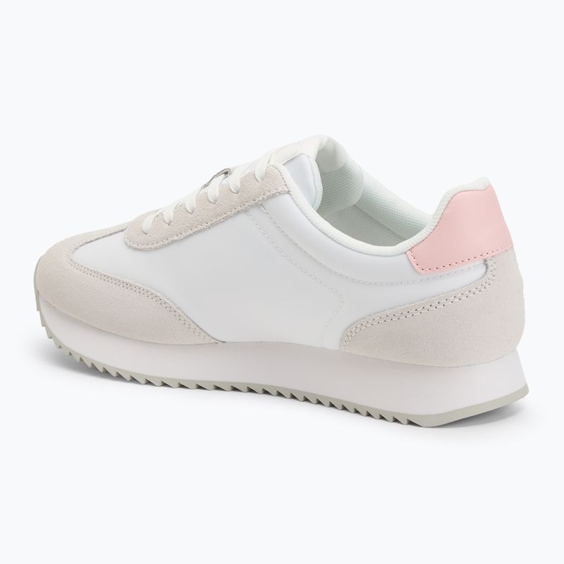Dámske topánky Calvin Klein YW0YW01828 Caleup Mg Nylon Mix Bright White/Sweet Pink 3