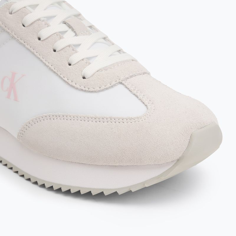 Dámske topánky Calvin Klein YW0YW01828 Caleup Mg Nylon Mix Bright White/Sweet Pink 7