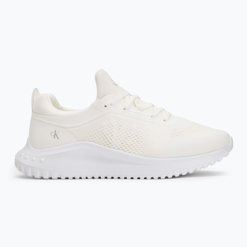Dámske topánky Calvin Klein YW0YW01855 Eva Runner Sock Mg Tech Mix triple bright white 2