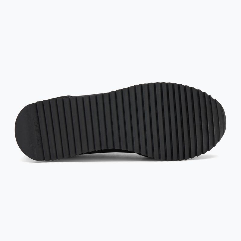 Dámske topánky Calvin Klein YW0YW01644 Runner Laceup Sock Mg Nylon Mix black 4