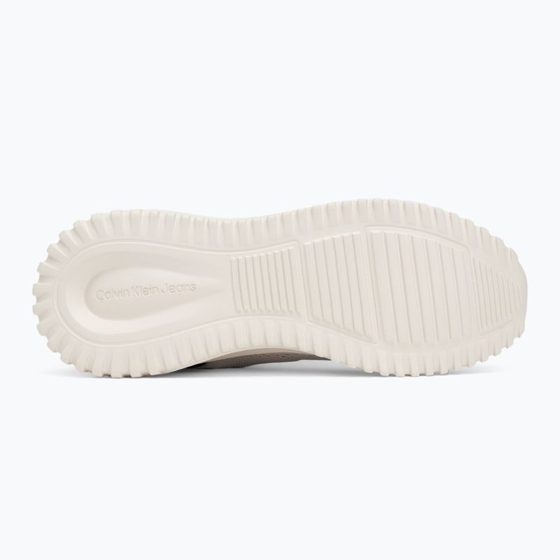 Dámske topánky Calvin Klein YW0YW01855 Eva Runner Sock Mg Tech Mix monstruck/creamy white/orange 4