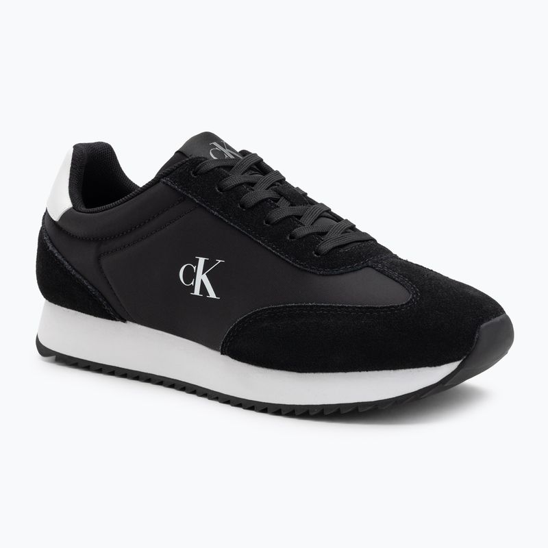 Dámske topánky Calvin Klein YW0YW01828 Caleup Mg Nylon Mix Black/Bright White