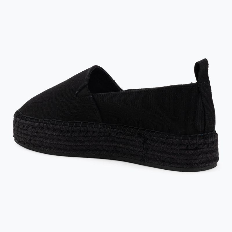 Dámske espadrilky Calvin Klein YW0YW01871 Platform ML CS ck black 3
