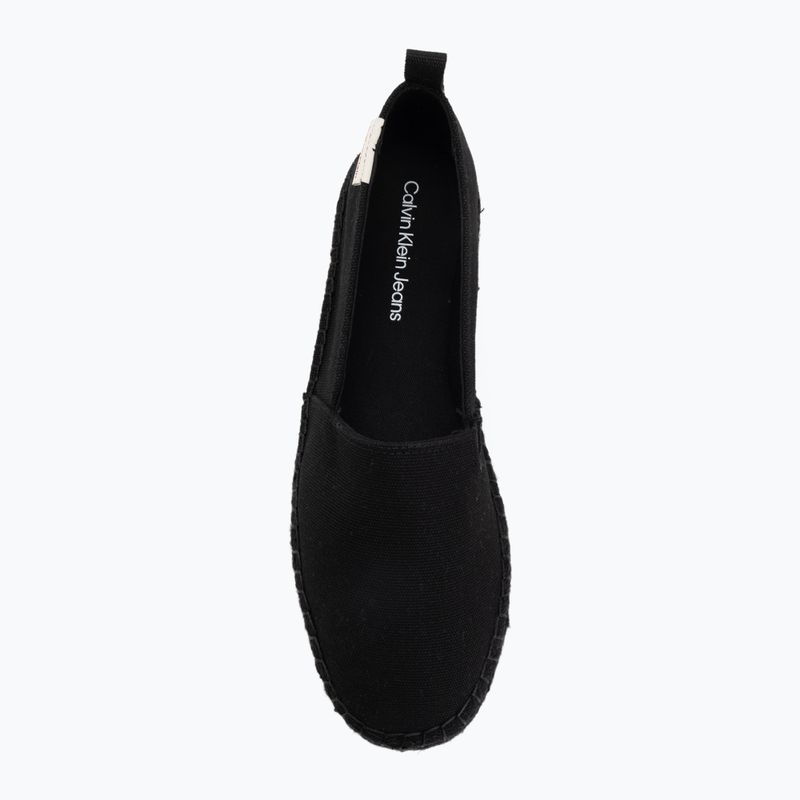 Dámske espadrilky Calvin Klein YW0YW01871 Platform ML CS ck black 5