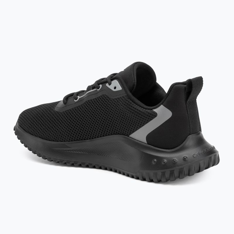 Dámske topánky Calvin Klein YW0YW01851 Eva Runner L-Up Mix Mesh Logo Ck black/mockingbird 3