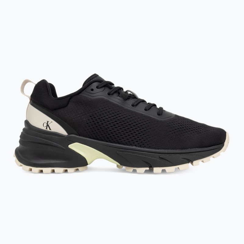 Dámske topánky Calvin Klein YW0YW01856 Hike Runner Mg Tech Knit black/pistachio/white jade 2