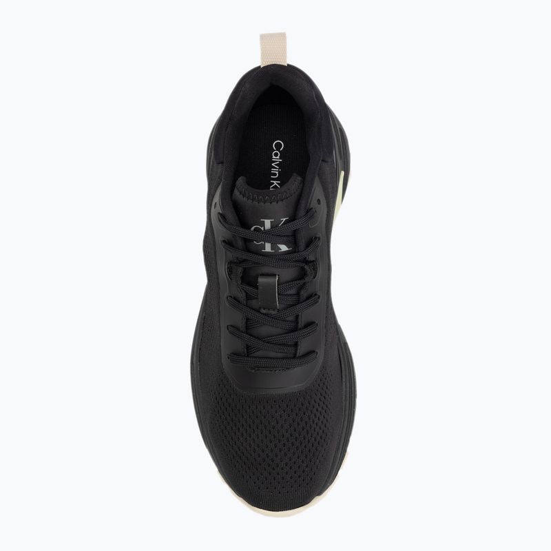 Dámske topánky Calvin Klein YW0YW01856 Hike Runner Mg Tech Knit black/pistachio/white jade 5