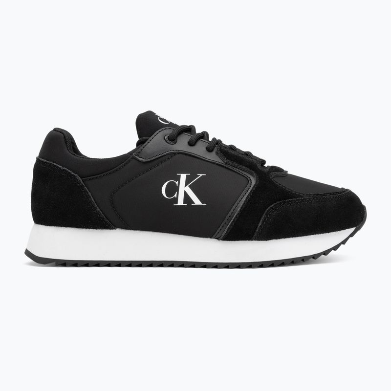 Pánske topánky Calvin Klein YM0YM01326 Retro Runner Sock Lace Up Ny-Su Calvin Navy/Bright White/Gum 2