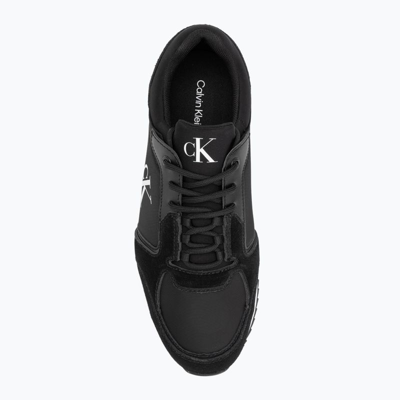 Pánske topánky Calvin Klein YM0YM01326 Retro Runner Sock Lace Up Ny-Su Calvin Navy/Bright White/Gum 5