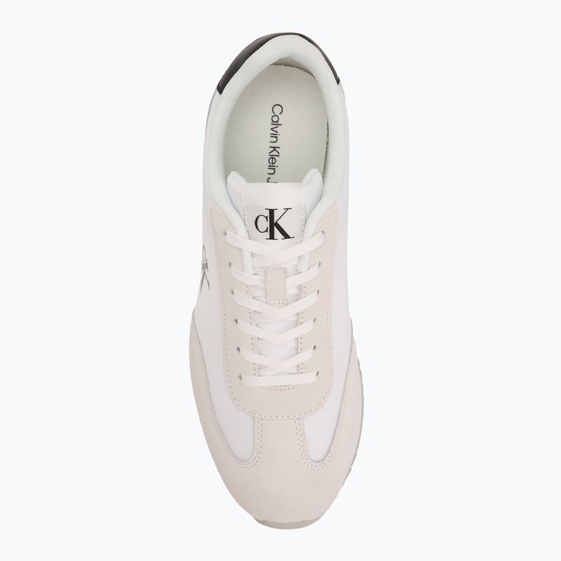 Pánske topánky Calvin Klein YM0YM01325 Retro Runner Lace Up Ny-Su Bright White/Black 5