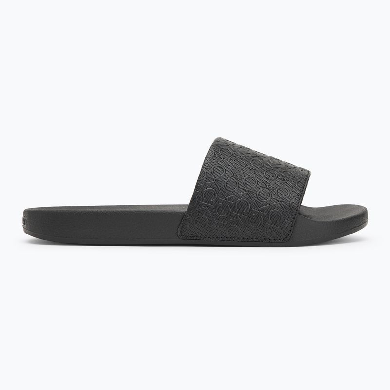 Dámske šľapky Calvin Klein HW0HW02541 Pool Slide Mono Ck Black 2