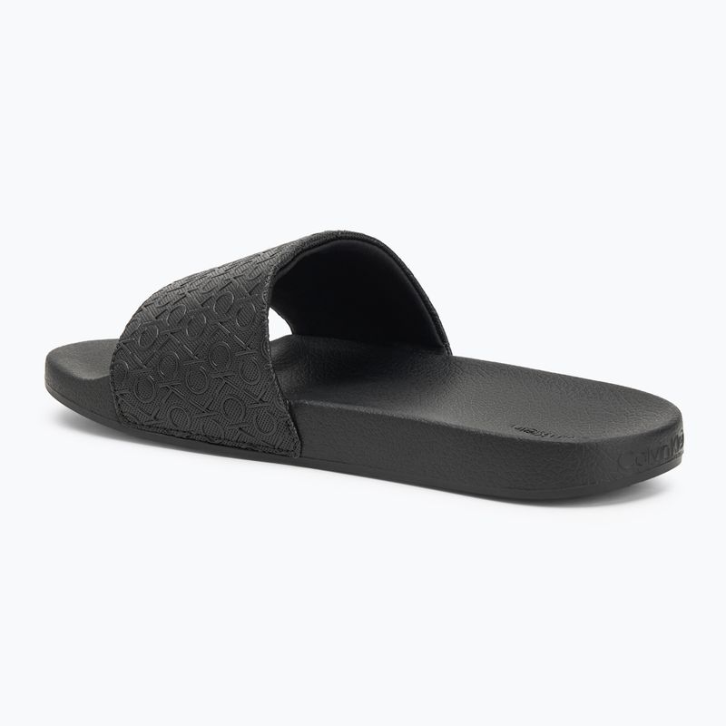 Dámske šľapky Calvin Klein HW0HW02541 Pool Slide Mono Ck Black 3