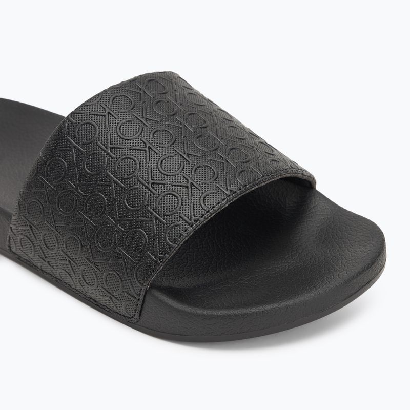 Dámske šľapky Calvin Klein HW0HW02541 Pool Slide Mono Ck Black 7