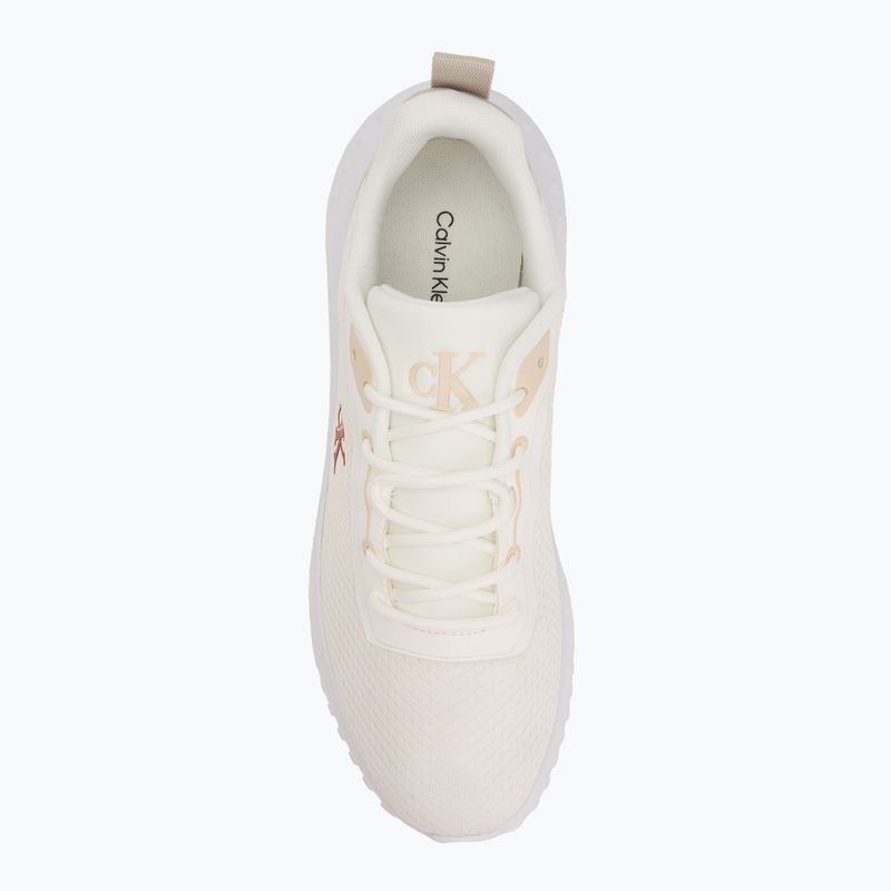 Pánske topánky Calvin Klein YM0YM01285 Hike Runner Mix Mesh Bright White/Moonstruck/Tandoori 5