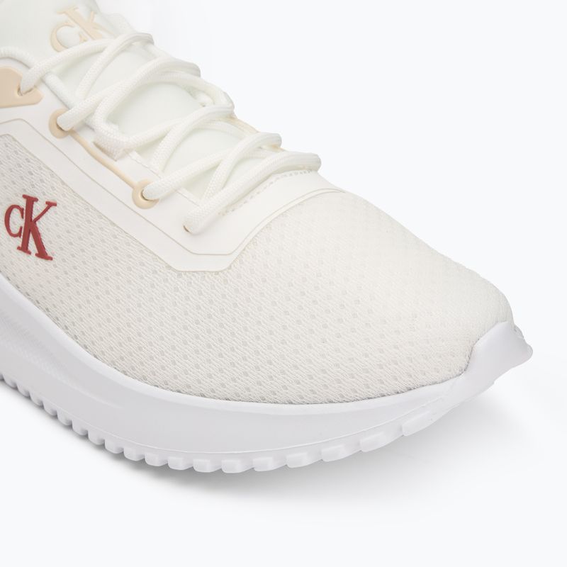 Pánske topánky Calvin Klein YM0YM01285 Hike Runner Mix Mesh Bright White/Moonstruck/Tandoori 7