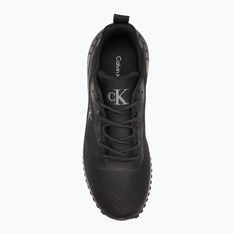 Pánske topánky Calvin Klein YM0YM01285 Hike Runner Mix Mesh Triple Black 5