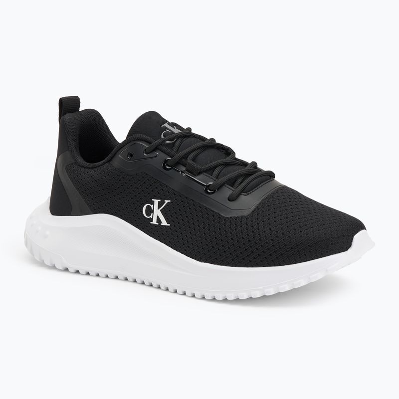 Pánske topánky Calvin Klein YM0YM01285 Hike Runner Mix Mesh Black/Bright White