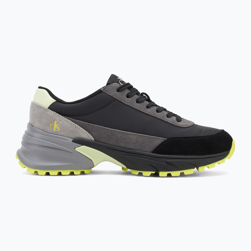 Pánske topánky Calvin Klein YM0YM01292 Hike Runner Casual Ny-Su Ck Black/Granite Grey/Wild Lime 2