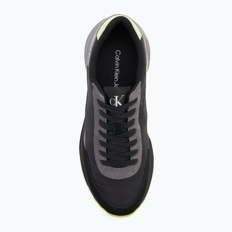 Pánske topánky Calvin Klein YM0YM01292 Hike Runner Casual Ny-Su Ck Black/Granite Grey/Wild Lime 5