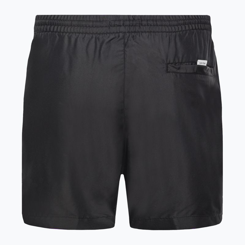 Pánske plavecké šortky Calvin Klein Medium Drawstring black 2