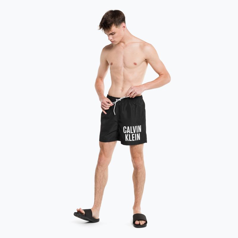 Pánske plavecké šortky Calvin Klein Medium Drawstring black 5